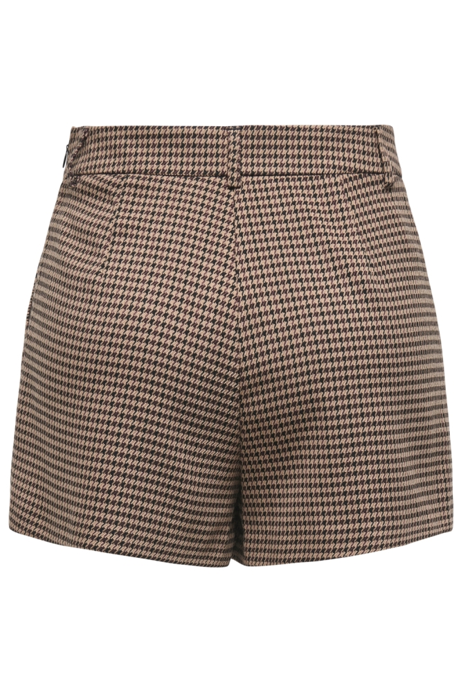 ONLLETTIE LIFE MW CHECK SKORT TLR 15353569 Decadent Choco/NOMAD & TOASTED COCONUT 